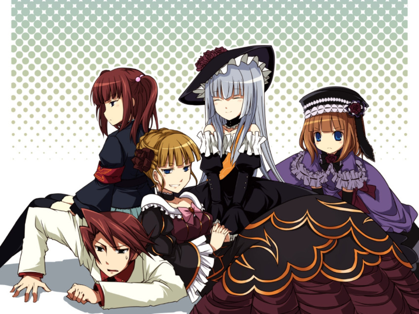 beatrice eva-beatrice umineko_no_naku_koro_ni ushiromiya_ange ushiromiya_battler virgilia when_they_cry_3