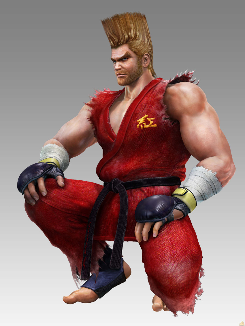 absurdres belt highres namco paul_phoenix tekken