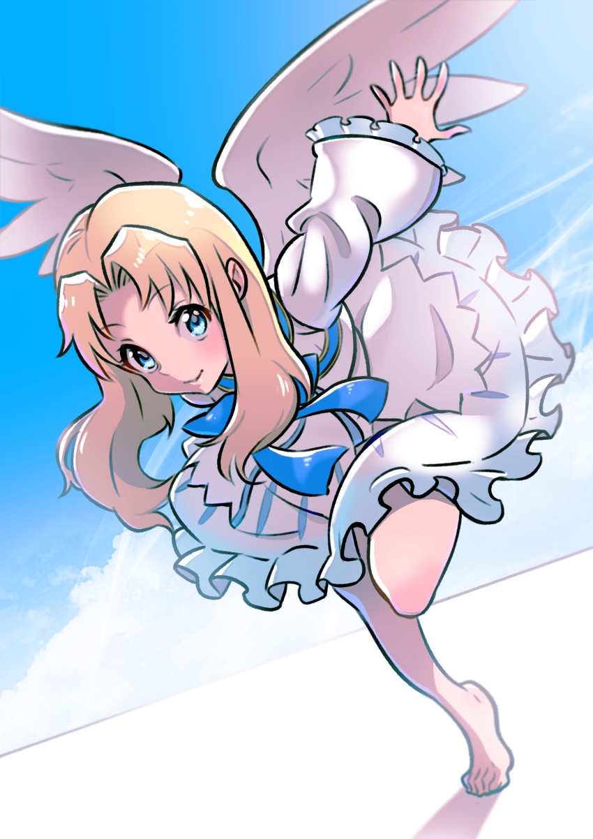 dress feet firo kgo_(pixiv_18264535) tate_no_yuusha_no_nariagari wings