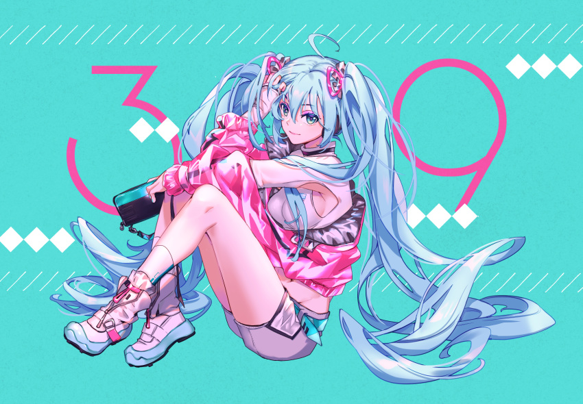 hatsune_miku headphones momoko see_through vocaloid