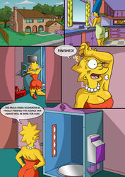 aged_up breasts comic dialog english_text female full_color huge_ass human kogeikun lisa_simpson marge_simpson multiple_females text the_simpsons the_simpsons_into_the_multiverse_#1 rating:Questionable score:42 user:a3xsfi