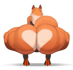 1boy anthro ass ass_bigger_than_head ass_bigger_than_torso ass_focus back_view big_ass big_butt bottom_heavy bubble_ass bubble_butt crouching femboy fox furry gigantic_ass girly heart_shaped_ass heels high_heels huge_ass huge_thighs long_hair male male_only marilyn_(quotefox) massive_thighs oc orange_fur original original_character partially_clothed quotefox rear_view simple_background slut solo solo_male squatting tagme thick_thighs thighs_bigger_than_head thighs_bigger_than_torso white_background rating:Explicit score:220 user:Saratoga