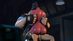 3d 3d_(artwork) ambiguous_penetration animated balding bandolier big_ass bodysuit cowgirl_position facial_hair fempyro fingerless_gloves gas_mask genderswap_(mtf) gif gloves heavy heavy_(team_fortress_2) heavy_weapons_guy holding_arms latex latex_suit pyro pyro_(team_fortress_2) rule_63 sex sitting_on_lap sitting_on_penis team_fortress_2 thighhighs thrusting_hard rating:Explicit score:59 user:deleted4699