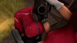 1boy 1girls 3d animated deepthroat fellatio fempyro gas_mask hand_on_another's_head hand_on_head latex moaning moaning_in_pleasure oral oral_sex penis pyro pyro_(team_fortress_2) red_clothing riversizd round_mouth scout scout_(team_fortress_2) sound source_filmmaker straight team_fortress_2 thrusting valve video zipper zombod rating:Explicit score:233 user:u//w//u