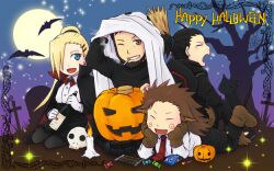  :d akimichi_chouji bat beard blonde_hair blue_eyes bottle candle candy cigarette closed_eyes facial_hair feline grin hair_ornament hair_over_one_eye hairclip halloween ino_yamanaka jack-o&#039;-lantern long_hair lying moon nara_shikamaru naruto oerba_yun_fang on_stomach open_mouth paws pumpkin sarutobi_asuma sitting skull smile star teramoto teramoto_kei wink yawning 