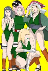  dstyd823 hyuuga_hinata ino_yamanaka maito_gai might_guy naruto sakura_haruno tsunade 