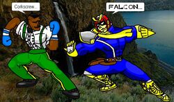  boxer capcom captain_falcon crossover dudley f-zero nintendo power_up street_fighter street_fighter_iii:_3rd_strike 