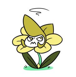  alternate_species alternate_universe cartoon_network crossover elemental_creature flora_fauna flower flower_creature flowey_the_flower fusion grass low_res not_furry petals plant simple_background solo steven_universe undertale undertale_(series) unknown_artist white_background yellow_diamond_(steven_universe) 