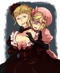  beatrice blonde_hair blue_eyes bow bows hano hanokage lambdadelta umineko_no_naku_koro_ni yandere yellow_eyes you_gonna_get_raped 