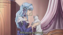  blue_hair feline friend neo_angelique subtitled 