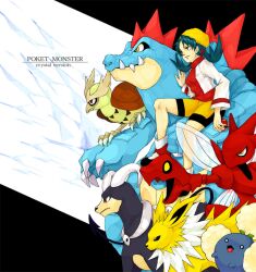  bad_id bad_pixiv_id chieda copyright_name english_text engrish_text female feraligatr hat houndoom jolteon jumpluff kris_(pokemon) noctowl pokemon pokemon_(creature) pokemon_gsc ranguage scizor 