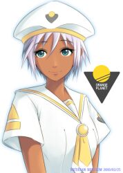  aria athena_glory dark_skin hat kei-suwabe pixiv_thumbnail resized short_hair smile 