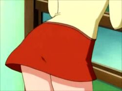  animated animated animated ass ass_shake lowres school_uniform school_unifrom shirayuki_(sister_princess) sister_princess skirt window 