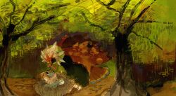  braviary feeding mandibuzz pokemon rufflet speed_painting tree vullaby worm worms 