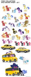  2011 absurd_res alicorn alpha_channel apple_bloom_(mlp) applejack_(mlp) avian beak big_macintosh_(mlp) blue_body blue_feathers blue_fur bus carrot_top_(mlp) cheerilee_(mlp) clothing commercial_vehicle cowboy_hat derpy_hooves earth_pony english_text equid equine feathered_wings feathers female feral fluttershy_(mlp) friendship_is_magic fur gilda_(mlp) group gryphon hair hasbro hat headgear headwear hi_res horn horse mammal mixermike622 multicolored_hair my_little_pony mythological_avian mythological_creature mythological_equine mythology nightmare_moon_(mlp) pegasi_guard_(mlp) pegasus pink_body pink_fur pinkie_pie_(mlp) pony princess princess_celestia_(mlp) public_transportation purple_hair rainbow_dash_(mlp) rainbow_hair rarity_(mlp) royal_guard_(mlp) royalty school_bus simple_background stripes sweetie_belle_(mlp) tail taxicab text transparent_background twilight_sparkle_(mlp) two_tone_hair unicorn vehicle vehicle_for_hire wings yellow_body yellow_feathers young young_feral zebra zecora_(mlp) 