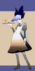  commentary_request female katanagatari lowres maid malizia_(417723) maniwa_koumori solo 