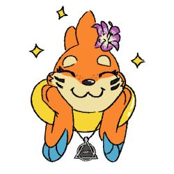  alpha_channel arm_fins buizel closed_eyes female feral fin flower freckles fur generation_4_pokemon hand_on_face happy ixen_blazetail_(artist) jewelry kevira065 looking_at_viewer mammal markings mustelid necklace nintendo orange_body orange_fur otter outline plant pokemon pokemon_(species) simple_background smile solo sparkles tan_body tan_fur transparent_background whisker_markings white_outline 