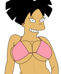  amy_wong asian big_breasts black_hair breasts female female_only futurama hair human inrussiablankblanksyou solo 