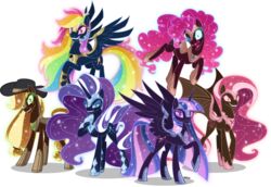  absurd_res alicorn alpha_channel alternate_color applejack_(mlp) armor bat_pony earth_pony equid equine female fluttershy_(mlp) friendship_is_magic group hair hasbro headgear helmet hi_res horn horse idw_publishing mammal mane_six_(mlp) membrane_(anatomy) membranous_wings my_little_pony my_little_pony_(idw) mythological_creature mythological_equine mythology nightmare_rarity_(idw) orin331 pegasus pink_hair pinkie_pie_(mlp) pony rainbow_dash_(mlp) rarity_(mlp) simple_background sparkles transparent_background twilight_sparkle_(mlp) unicorn wings 