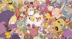  absolutely_everyone arbok bellsprout bird blush_stickers bonsly breloom bulbasaur chansey charmander cleffa combee commentary_request corsola crab croconaw dedenne diglett dragonite dratini drifblim drowzee ducklett dwebble eevee electrode_(pokemon) everyone exeggcute fish flame-tipped_tail floating furret game_boy game_boy_(original) game_console game_link_cable gastly gengar geodude golem_(pokemon) handheld_game_console highres hippopotas hippopotas_(male) holding holding_handheld_game_console horsea igglybuff jigglypuff jumpluff kakuna koffing krabby lapras lunatone luvdisc machoke magikarp magnemite manectric marill metagross munchlax numel oddish open_mouth orushibu owl parasect phanpy pichu pikachu piloswine piplup playing_games pokemon pokemon_(creature) poliwag poliwrath psyduck purugly rowlet shuppet slaking slowpoke smile snake snubbull spheal spoink standing stunfisk sudowoodo sunkern swalot sweatdrop tangela togepi trubbish venonat victreebel video_game vileplume voltorb vulpix wailmer watching weedle whale whismur wide_shot wigglytuff wobbuffet 