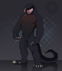  anthro komodo_dragon lizard male monitor_lizard reptile scalie solo 