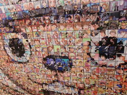 4:3 accessory angry blue_nose bulma_briefs close-up closed_eyes comic death_note deer dragon_ball female goku grandfathered_content group happy headband headshot_portrait hi_res human kissing laugh light_yagami looking_at_viewer majin_tantei_nogami_neuro male mammal mosaic muten_roshi naruto neuro_nagami new_world_deer not_furry one_eye_closed one_piece open_mouth photography_(artwork) portrait reindeer ryuk_(death_note) sad shocked smile tony_tony_chopper unknown_artist wink