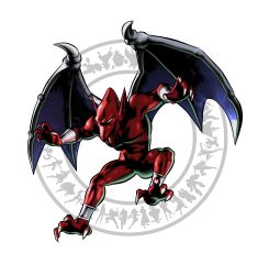  absurdres capcom claws demon demon&#039;s_crest highres makaimura marvel marvel_vs._capcom marvel_vs._capcom_3 marvel_vs_capcom marvel_vs_capcom_3 mori_toshiaki official_art pointy_ears red_arremer red_skin shinkiro wings 