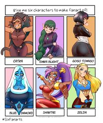  absurd_res alien alien_humanoid animal_humanoid ass big_butt big_hero_6 blonde_hair blowing_bubble_gum blue_body blue_diamond_(steven_universe) blue_skin breath_of_the_wild bubble bubble_gum candy cartoon_network cat_humanoid catra_(she-ra) color_partitioning dark_body dark_skin dessert diamond_(gem_species) disney ear_piercing ear_ring emira_blight felid felid_humanoid feline feline_humanoid female food gem_(species) genie gogo_tomago green_hair gum hair heterochromia hi_res human humanoid humanoid_pointy_ears hylian inflating long_hair mammal mammal_humanoid masters_of_the_universe mattel meme mr._jellybeans multiple_images netflix nintendo not_furry partitioning piercing ponytail princess_zelda purple_hair ring_piercing shantae shantae_(series) she-ra_(copyright) she-ra_and_the_princesses_of_power six_fanarts_challenge solo steven_universe the_legend_of_zelda the_owl_house thigh_gap wayforward white_hair wide_hips witch_(the_owl_house) 