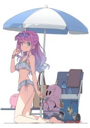  :/ ahoge alternate_costume amane_kanata bangle bare_arms bare_legs bare_shoulders barefoot beach_umbrella bikini blue-tinted_eyewear blue_bikini bottle bracelet breasts chair character_sticker closed_mouth commentary_request cooler crescent crescent_earrings dot_nose earrings eyewear_on_head feet female frilled_bikini frills from_side full_body gradient_hair green_eyes hair_between_eyes hand_up heart heart-shaped_eyewear heterochromia highres himemori_luna hololive jewelry kanzaki_hiro kiryu_coco kneeling light_blush long_hair looking_at_viewer lotion lounge_chair luknight_(himemori_luna) multicolored_hair multiple_bracelets official_art parasol pink_hair purple_eyes purple_hair shadow side-tie_bikini_bottom simple_background single_hair_ring small_breasts soles solo sticker sunglasses sunscreen swimsuit tinted_eyewear toes tokoyami_towa towel tsunomaki_watame twitter_username umbrella virtual_youtuber water_bottle white_background white_bikini 