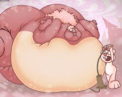  air_inflation belly belly_inflation big_belly bike_pump body_inflation chipmunk duo expansion female female/female flaky_(htf) giggles_(htf) ground_squirrel happy_tree_friends inflation mammal porcupine pumping rodent sciurid virus-20 