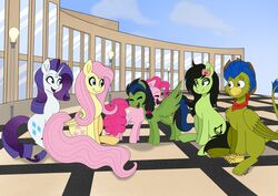  absurd_res aurelia_blaze_(oc) avian balychen_(artist) black_hair blue_eyes blue_hair daughter_(lore) earth_pony emerald_blade_(oc) equid equine family fan_character father_(lore) father_and_child_(lore) father_and_daughter_(lore) female feral fluttershy_(mlp) friendship_is_magic galacon green_eyes green_storm_(oc) group gryphon hair happy hasbro hi_res horn horse male mammal mother_(lore) mother_and_child_(lore) mother_and_daughter_(lore) mother_and_father_(lore) my_little_pony mythological_avian mythological_creature mythological_equine mythology open_mouth parent_(lore) parent_and_child_(lore) parent_and_daughter_(lore) pink_hair pinkie_pie_(mlp) pony purple_hair rarity_(mlp) red_eyes ribbons smile unicorn wings 