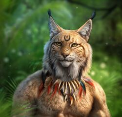  2018 absurd_res alternate_version_at_source anthro blurred_background brown_body brown_fur day detailed detailed_fur ear_tuft elena_roslyakova facial_markings felid fur half-length_portrait head_markings hi_res inner_ear_fluff jewelry khajiit light lighting male male_anthro mammal markings microsoft necklace outside photorealism plant portrait realistic_anthro realistic_lighting realistic_shading signature solo the_elder_scrolls tuft whiskers white_whiskers 