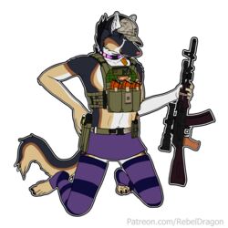  ak-74 ak_platform alpha_channel anthro assault_rifle battle_armor beretta bottomwear bulletproof_vest camo_headgear canid canine canis claws clothed clothing collar crossdressing domestic_dog feet femboy footwear german_shepherd gun handgun hat headgear headwear herding_dog hi_res legwear m9 male mammal miniskirt multicam operator pastoral_dog pattern_headgear paws pistol plate_carrier ranged_weapon rebeldragon101 rifle scope shirtless shirtless_male simple_background skirt sniper socks stockings tactical_gear tacticool transparent_background weapon 