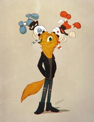  2017 absurd_res alternate_form animate_inanimate anthro avoid_posting canid canine clothed clothing crossover cuphead_(character) cuphead_(game) cups_on_ears footwear for_a_head fox fully_clothed gloves grainy gregg_lee group handwear happy hi_res humanoid humor male mammal mugman night_in_the_woods object_head open_mouth pointedfox shoes smile straw_(disambiguation) tongue tongue_out what 