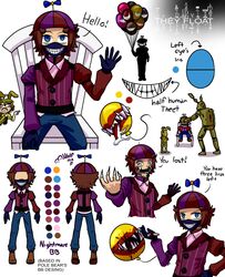  axelocraft1500_(artist) english_text five_nights_at_freddy&#039;s five_nights_at_freddy&#039;s_3 five_nights_at_freddy&#039;s_4 greeting hi_res human humanization male mammal model_sheet nightmare_balloon_boy_(fnaf) plushtrap_(fnaf) scottgames solo springtrap_(fnaf) text unknown_artist wolf-con-f 