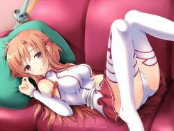  asuna_(sword_art_online) cameltoe korotan pantsu sword_art_online thighhighs 