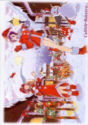  aerith_gainsborough barret_wallace cait_sith christmas cid_highwind cloud_strife cover_page everyone final_fantasy final_fantasy_vii materia red_xiii tifa_lockhart vincent_valentine yuffie_kisaragi 