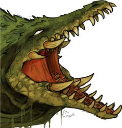  biollante elemental_creature empty_eyes female flora_fauna godzilla_(series) green_body green_scales headshot_portrait imperatorcaesar kaiju monster open_mouth plant portrait scales scalie sharp_teeth signature simple_background solo tan_teeth teeth toho white_background 