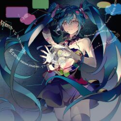  aqua_eyes bra chinese_text detached_collar english_text female french_text german_text grin hair_between_eyes hair_ornament hairpin hatsune_miku headphones headset highres holding holding_planet long_hair lunar_(lunar_815) open_mouth planet purple_hair purple_nails russian_text skirt smile solo spanish_text speech_bubble speech_bubble_hair_ornament tell_your_world_(vocaloid) thighs twintails underwear very_long_hair vocaloid wrist_cuffs 