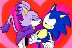  2013 anthro blaze_the_cat blue_hair blush closed_eyes domestic_cat eating eulipotyphlan felid feline felis female fur hair hedgehog kissing licking love male mammal micro nude oral purple_body purple_fur sega silver_the_hedgehog sonic_the_hedgehog sonic_the_hedgehog_(series) sucking swallowing tiny_(disambiguation) tongue tongue_out vore 