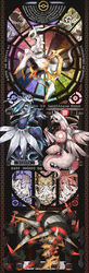  absurdres arceus artist_name azelf commentary_request dated dialga giratina giratina_(origin) highres kanna_(kan419_k) mesprit no_humans palkia poke_ball_theme pokemon pokemon_(creature) regice regigigas regirock registeel stained_glass unown unown_a unown_b unown_c unown_d unown_e unown_f unown_g unown_h unown_i unown_k unown_l unown_n unown_o unown_p unown_r unown_s unown_t unown_u unown_w unown_y upside-down uxie 