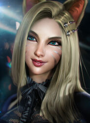  ahri animal_ears league_of_legends sevenbees tagme 