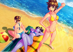  bikini carlos_javier mei_(overwatch) overwatch swimsuit tracer widowmaker 