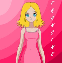  american_dad! blonde_hair blue_eyes character_name female francine_smith solo 