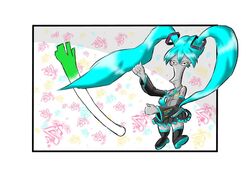  american_dad! cosplay hatsune_miku hatsune_miku_(cosplay) roger_smith_(american_dad!) 