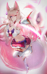  ahri animal_ears league_of_legends tagme 