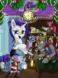 2013 absurd_res alicorn alternate_species applejack_(mlp) blonde_hair blue_eyes bracelet candle candlestick canid cannon clara_(the_nutcracker) cloak clock clothing cosplay crossover diamond_(gem) diamond_dog_(mlp) doll door dragon dress earth_pony equid equine eye_patch eyeshadow eyewear fangs feathered_wings feathers female fight fluttershy_(mlp) friendship_is_magic fur gem green_eyes group hair hans-peter_(the_nutcracker) hasbro hat headgear headwear hi_res holly_(plant) horn horse jewelry makeup male mammal melee_weapon mouse_king multicolored_hair my_little_pony mythological_creature mythological_equine mythological_scalie mythology nutcracker pink_hair pinkie_pie_(mlp) plant pony pupils puppet purple_body purple_eyes purple_feathers purple_fur purple_hair rainbow_dash_(mlp) ranged_weapon rarity_(mlp) rover_(mlp) scalie slit_pupils spike_(mlp) starbat string suspension sword swordfight tail teeth the_nutcracker twilight_sparkle_(mlp) two_tone_hair unicorn uniform weapon wings