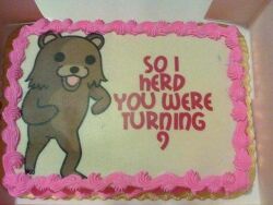  4chan cake humor pedobear photo 