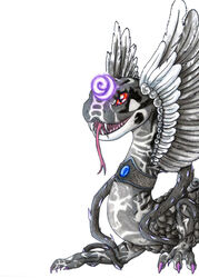  ambiguous_gender black_body black_scales choker claws coatl_dragon collar dragon fangs feathered_dragon feathered_scalie feathered_snake feathered_wings feathers feral flight_rising forked_tongue gem hi_res jewelry long_tongue mythological_creature mythological_scalie mythology necklace open_mouth orange_eyes paws purple_eyes red_eyes reptile sapphire_(gem) scales scalie sharp_teeth simple_background snake solo srnecka stripes teeth thorns tongue tongue_out white_background white_body white_feathers wings 