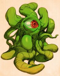  demon gradient gradient_background highres marvel marvel_vs._capcom marvel_vs._capcom_2 marvel_vs_capcom marvel_vs_capcom_2 no_humans official_art shuma_gorath solo tentacle 